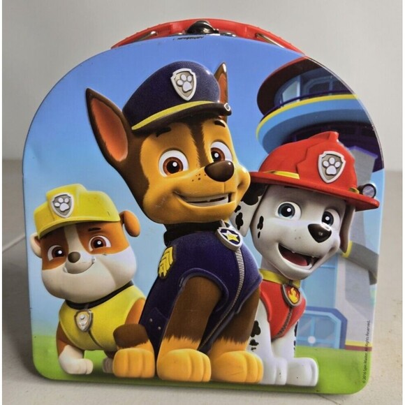 Paw Patrol Metal Lunch Box - Chalkboard back - Picture 1 of 2